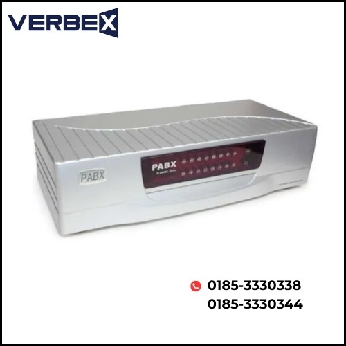Verbex VT-040B-56P Professional Series 56-Port PABX & Apartment Intercom Machine